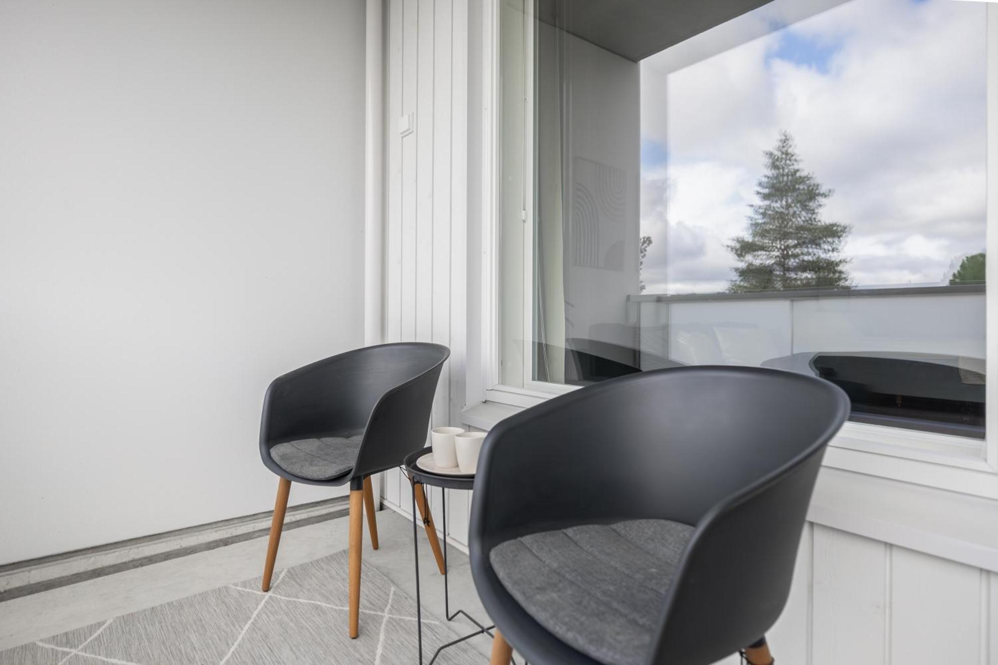 New, Modern Studio W/ Big Balcony Rovaniemi Exterior foto